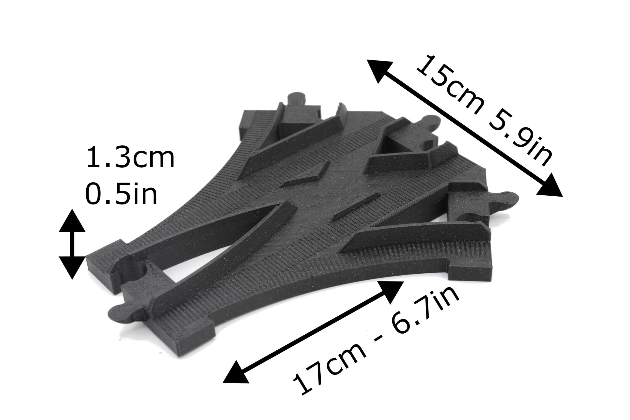 TracksCreations 3-Wege-Nadel Für Duplo Züge - 3D-gedruckt In Frankreich, Ab 3 Jahren