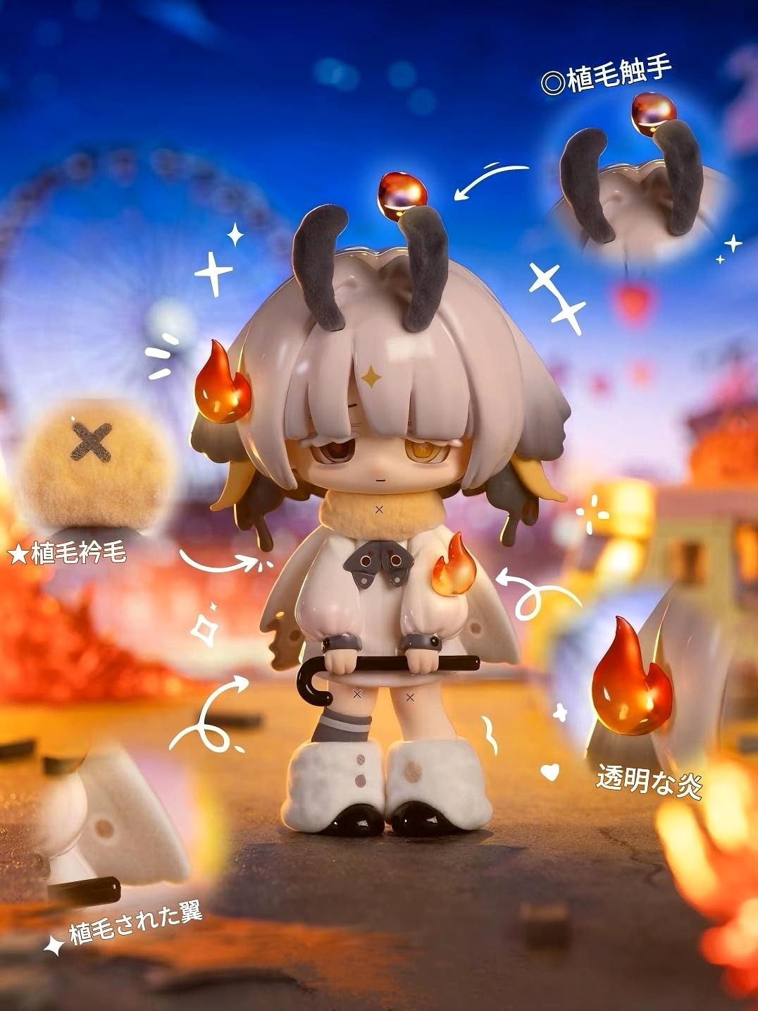 ブライス　撮影用リバーシブルドアオブジェ　ローズ　可愛いおまけ５点小物付 Amazon.co.jp: Raineed Missy甘くて退廃的なロリ第二弾 からすの楽園