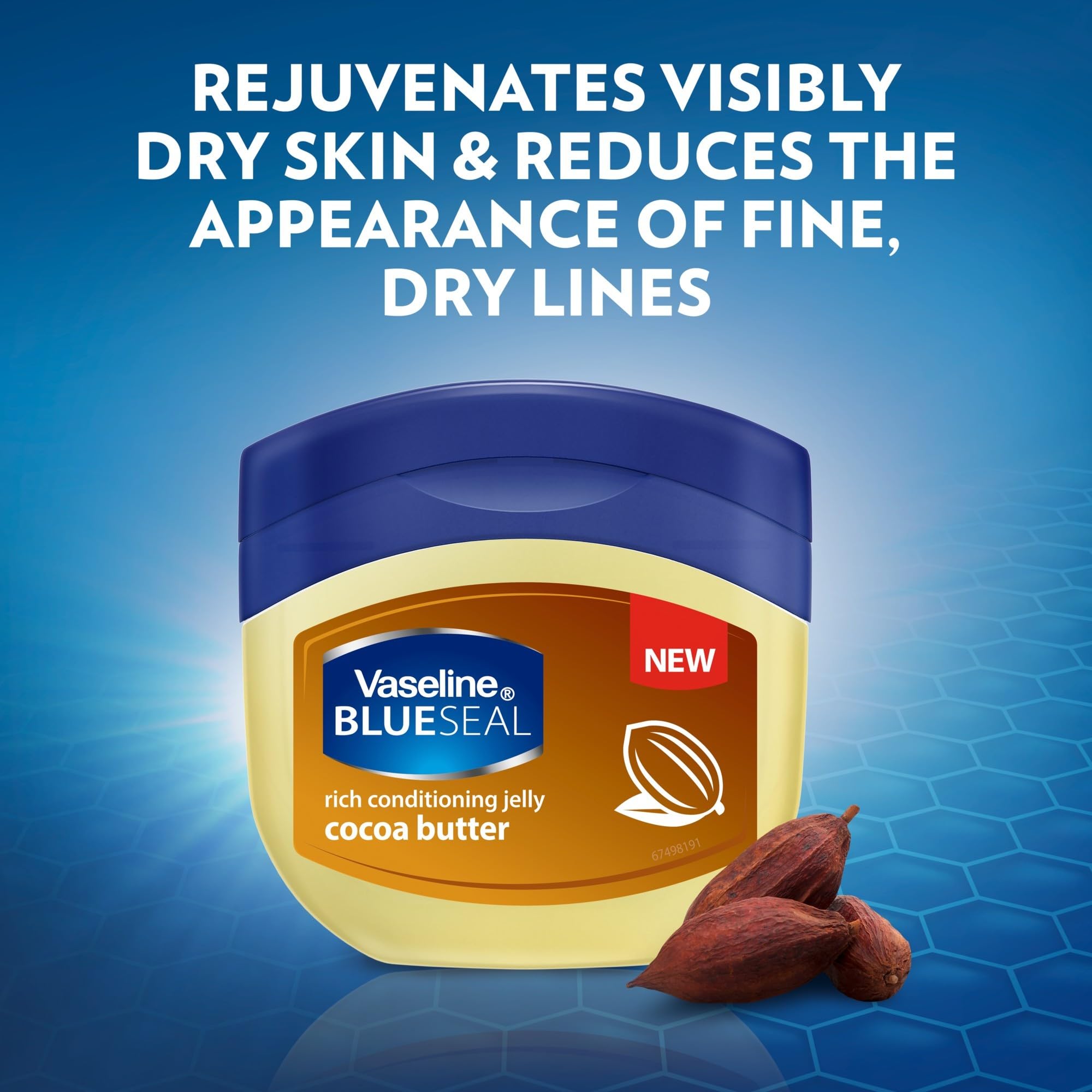 Vaseline Blue Seal 100 ml Cocoa Butter Kakao Yağlı Onarıcı Jel Vazelin