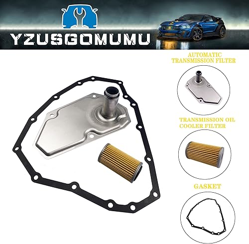 Miniatura 7 de RE0F11A JF015E - Kit de juntas de cárter de aceite y filtros de transmisión compatible con Nissan Versa Sentra Versa Note 2012-2019 sustituye a