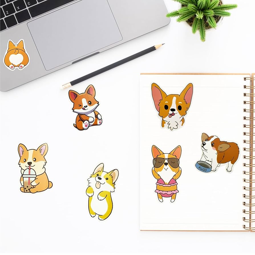 コラージュ素材セット♡PETシール 厚紙型紙 Amazon.co.jp: XUZOO かわいいコラージュシール ステッカー ねこ
