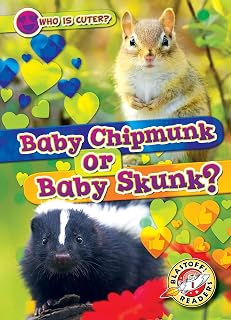Baby Chipmunk or Baby Skunk? (Who Is Cuter?)