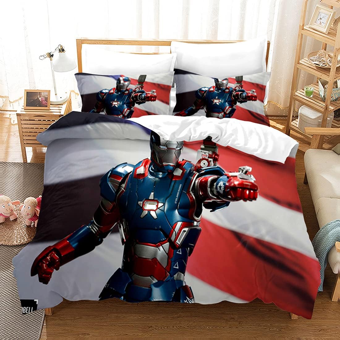 superhero bedding