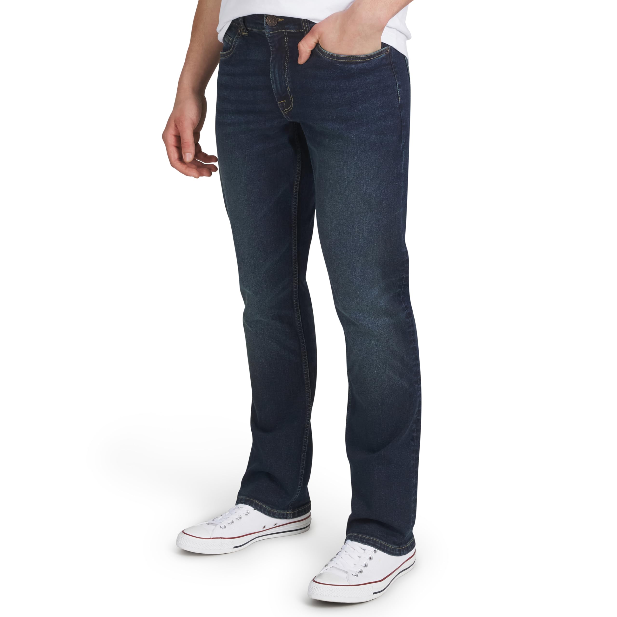Quiksilver 5 Pocket Straight Fit Stretch Denim