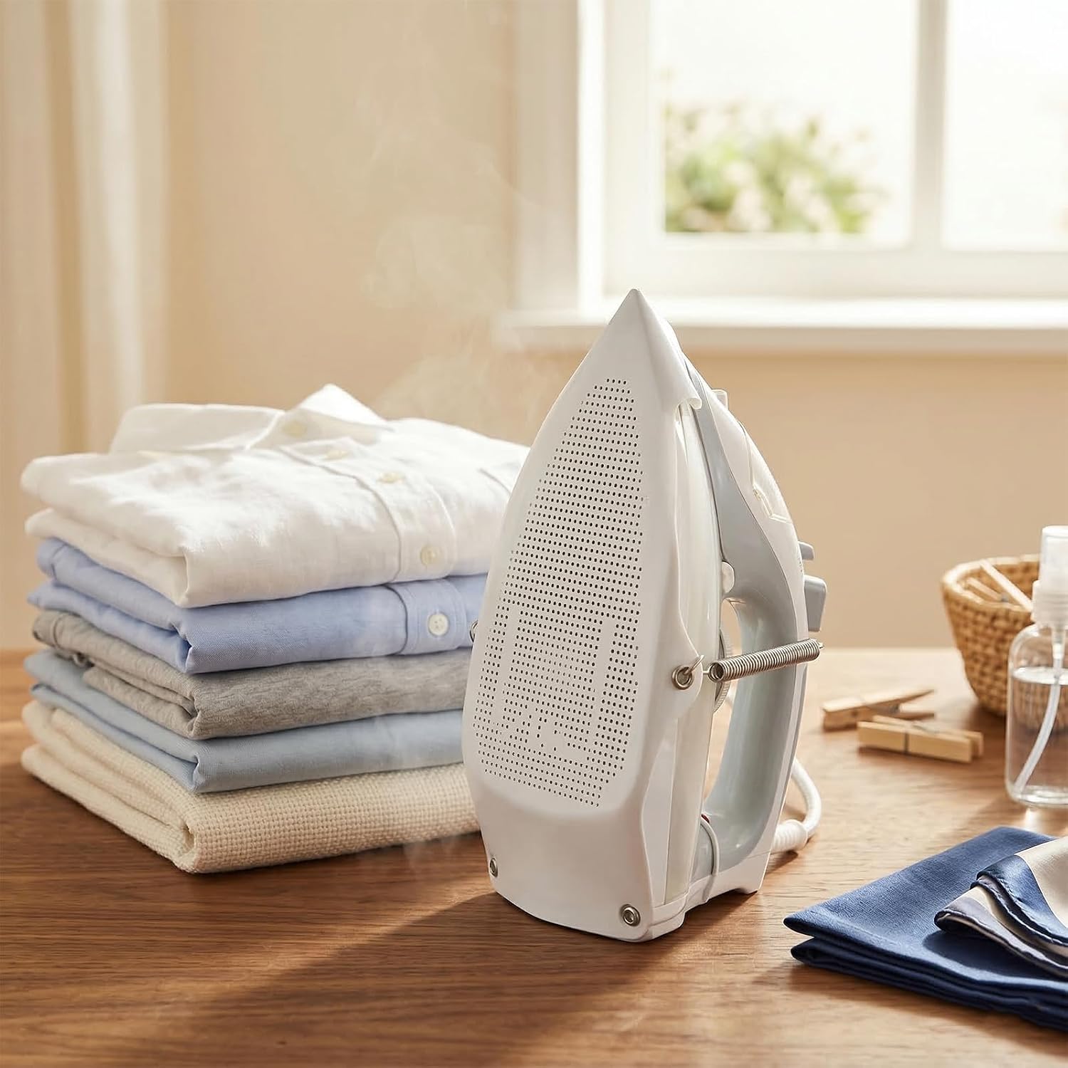 1 PCS Ironing Shoe Cover, Electric Iron Protective Ironing Pad, Anti-Scorching Base for Electric Iron Clothes Protector When Ironings, Cover Irons Shoe Prevents Burn Sticking Sole Plate Accessory