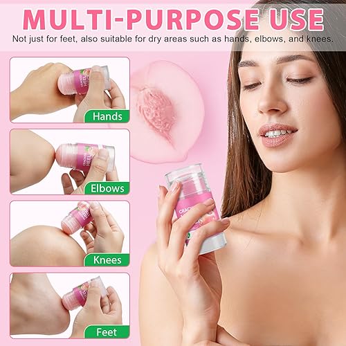 Miniatura 6 de Crema de urea 60% más ácido salicílico 2% bálsamo reparador intensivo de pies en barra para talón seco agrietadoagrietadohidratación intensiva de