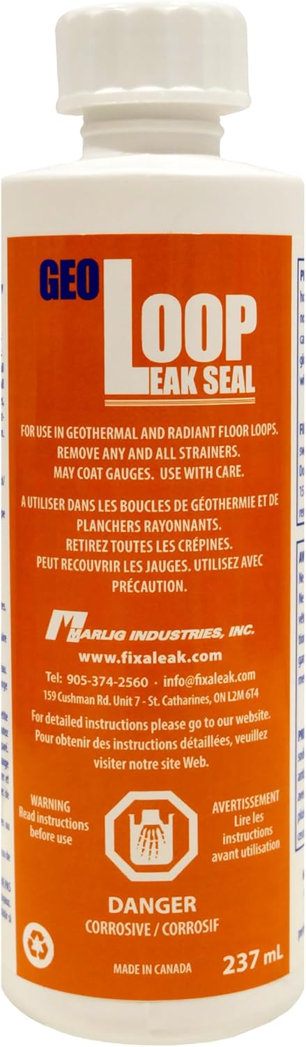 for Radiant Floor Heat and for Geothermal Systems Bottle, 8 oz.