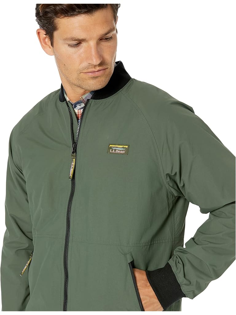 Green L.L.Bean 3 Season Bomber Jacket Regular