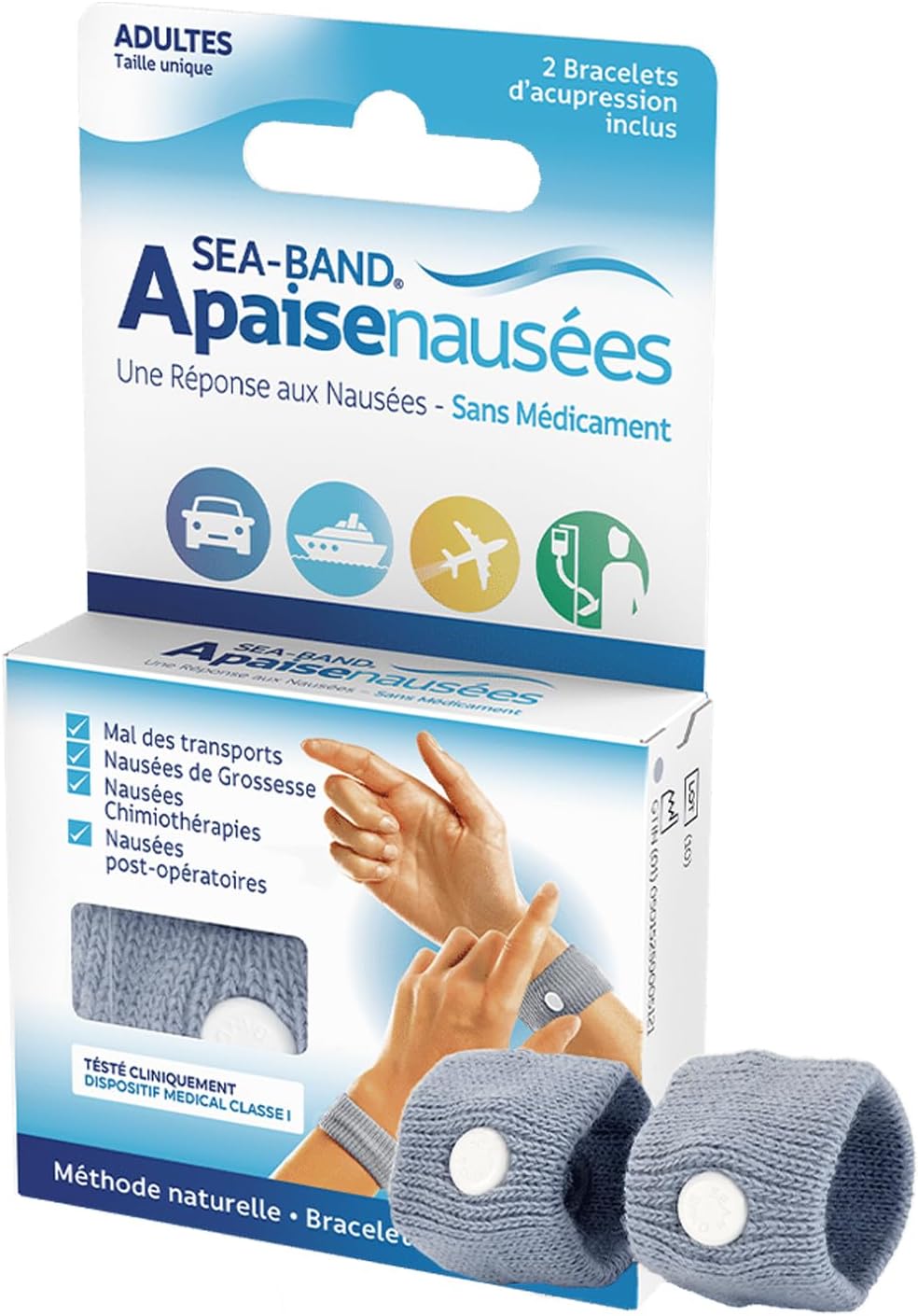 Bracelet anti-nausées