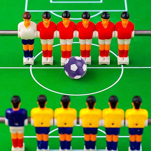 Vista 7 de GSE Games & Sports Expert 6/12-Pack Foosball Table Replacement Balls, 36mm(1.42") Tabletop Soccer Football Balls for Foosball Table Accessories