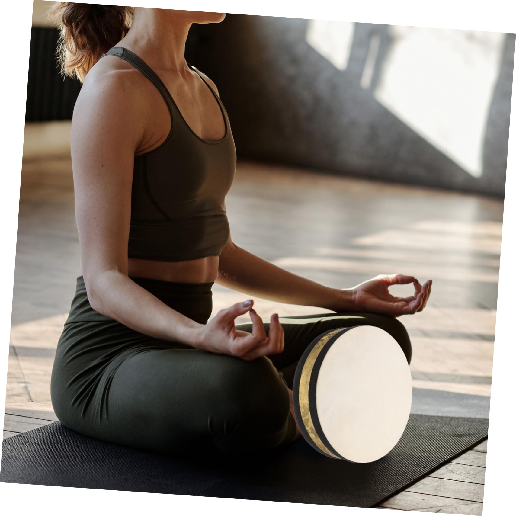 Garneck Tambour Océanique Pour La Et Le Yoga : Instrument Sonore Naturel – Tambour À Vagues Portatif Pour La Relaxation – Instrument De Percussion Sonore Marin