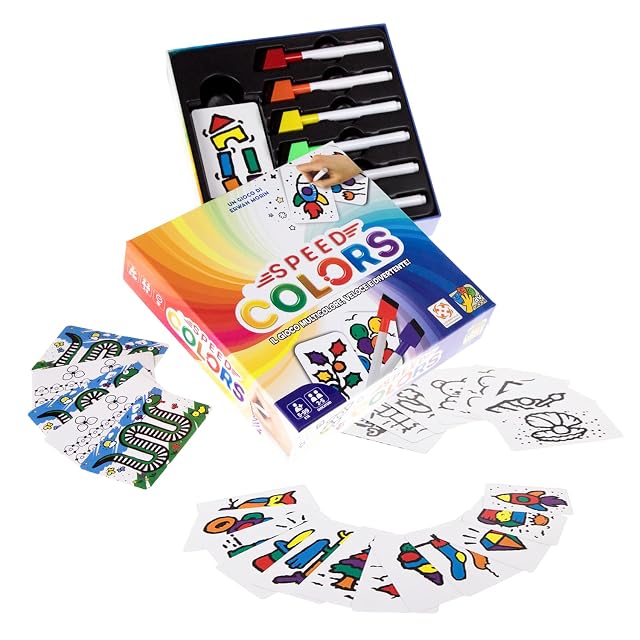 Foto 2 de 6 de DV Juegos - Speed Colors - Il giodo de Cartas Multicolor (Italiano, dvg9345