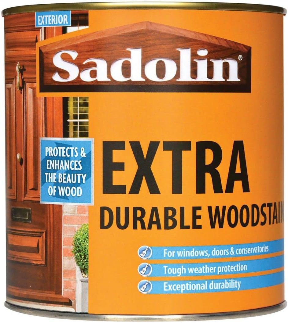 Sadolin EXTRA WOODSTAIN (YELLOW TIN) 1lt - Light Oak