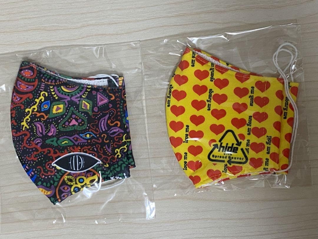 XJAPAN hide ファッションマスク 新品 4種セット hide ファッションマスク X JAPAN