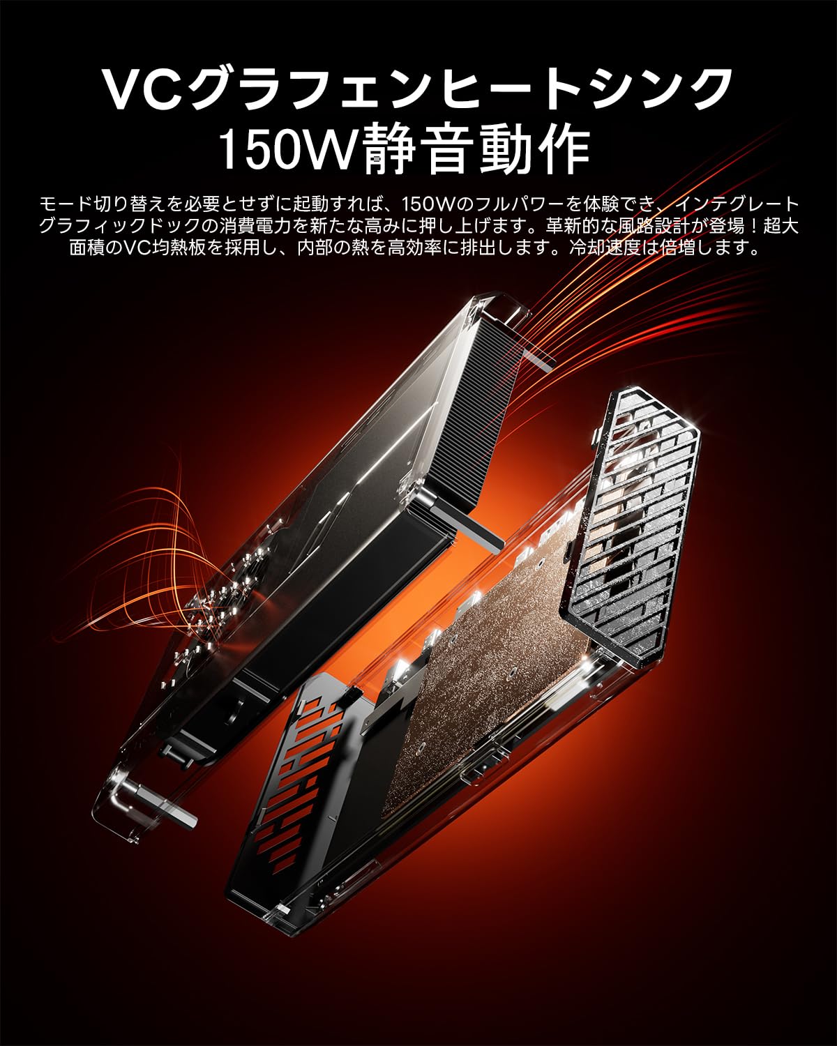 Amazon | AOOSTAR XG76 eGPU 外付け グラフィックボード AMD Radeon RX Amazon | AOOSTAR XG76 eGPU 外付け グラフィックボード AMD Radeon RX