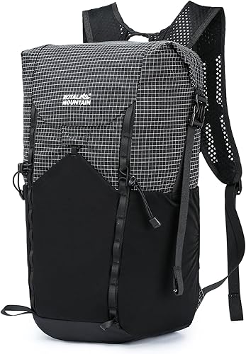 Mochila de senderismo plegable(1338), Negro