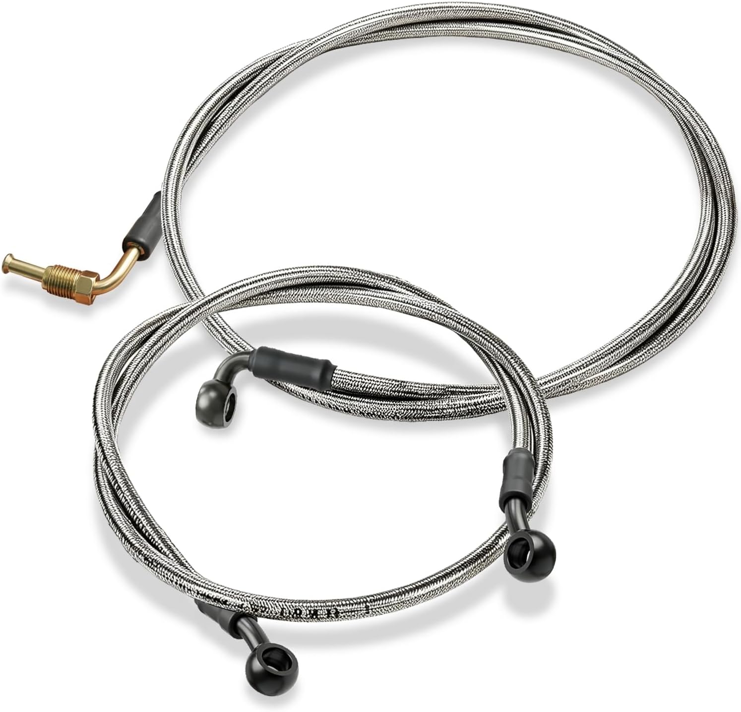 AUGREX-RZR 800 Extended Front Rear Brake Lines Fit for Polaris RZR 800 / S 800/4 800 / XP 900/570 / XP 4 900