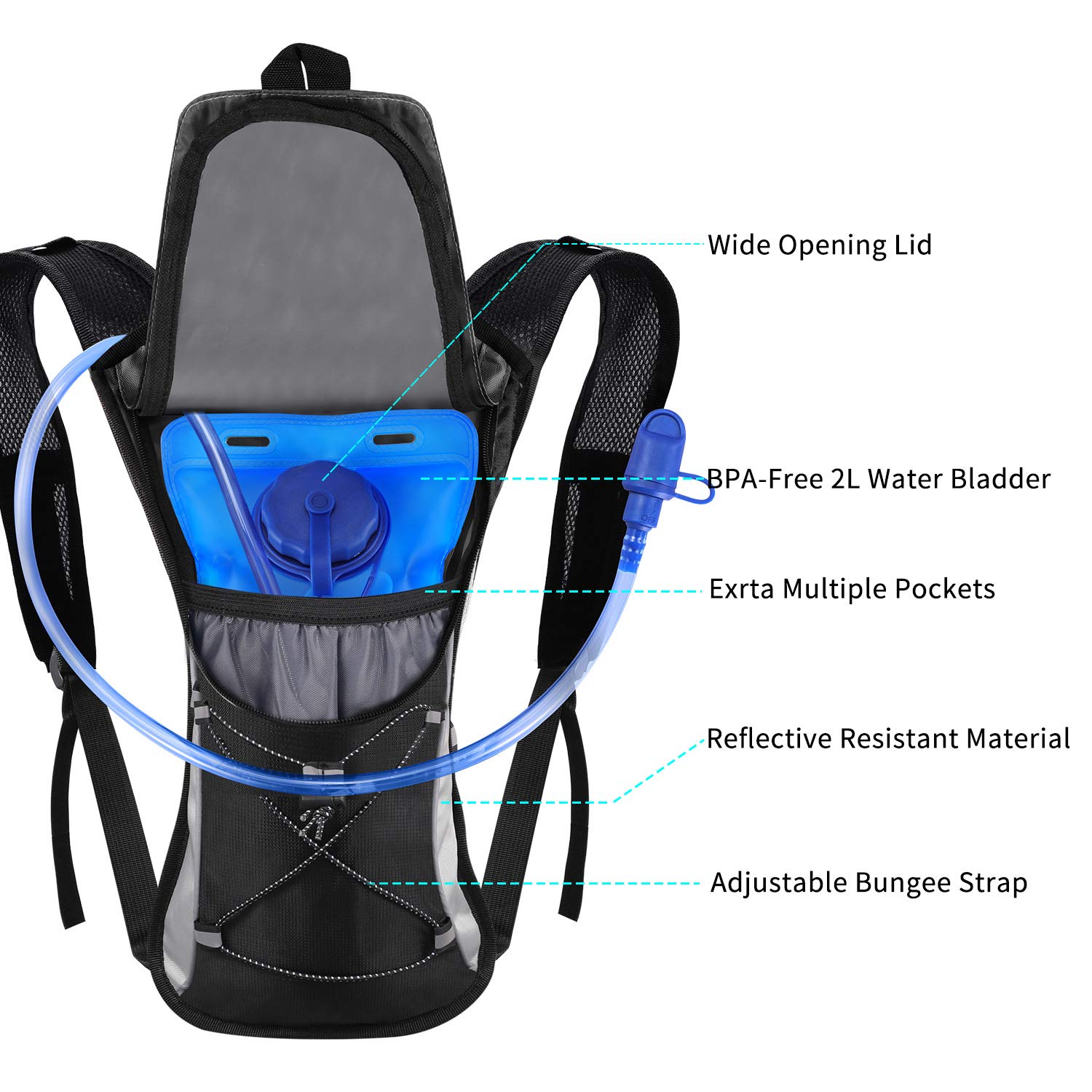 hydration pack mr price sport
