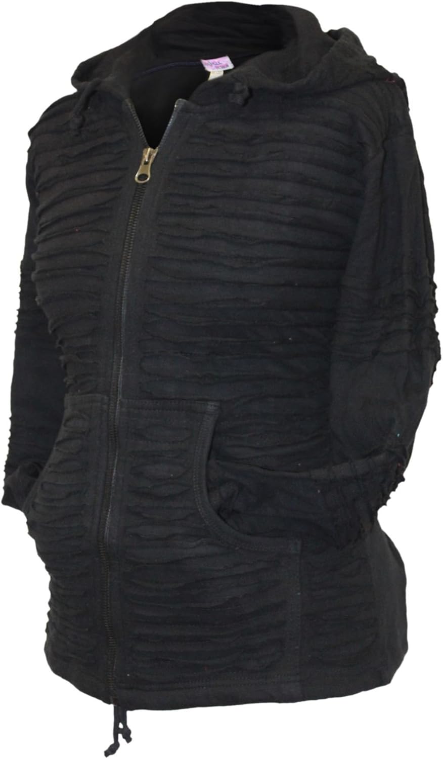 Shopoholic Fashion Women Slashed Razor Cut Hoodie