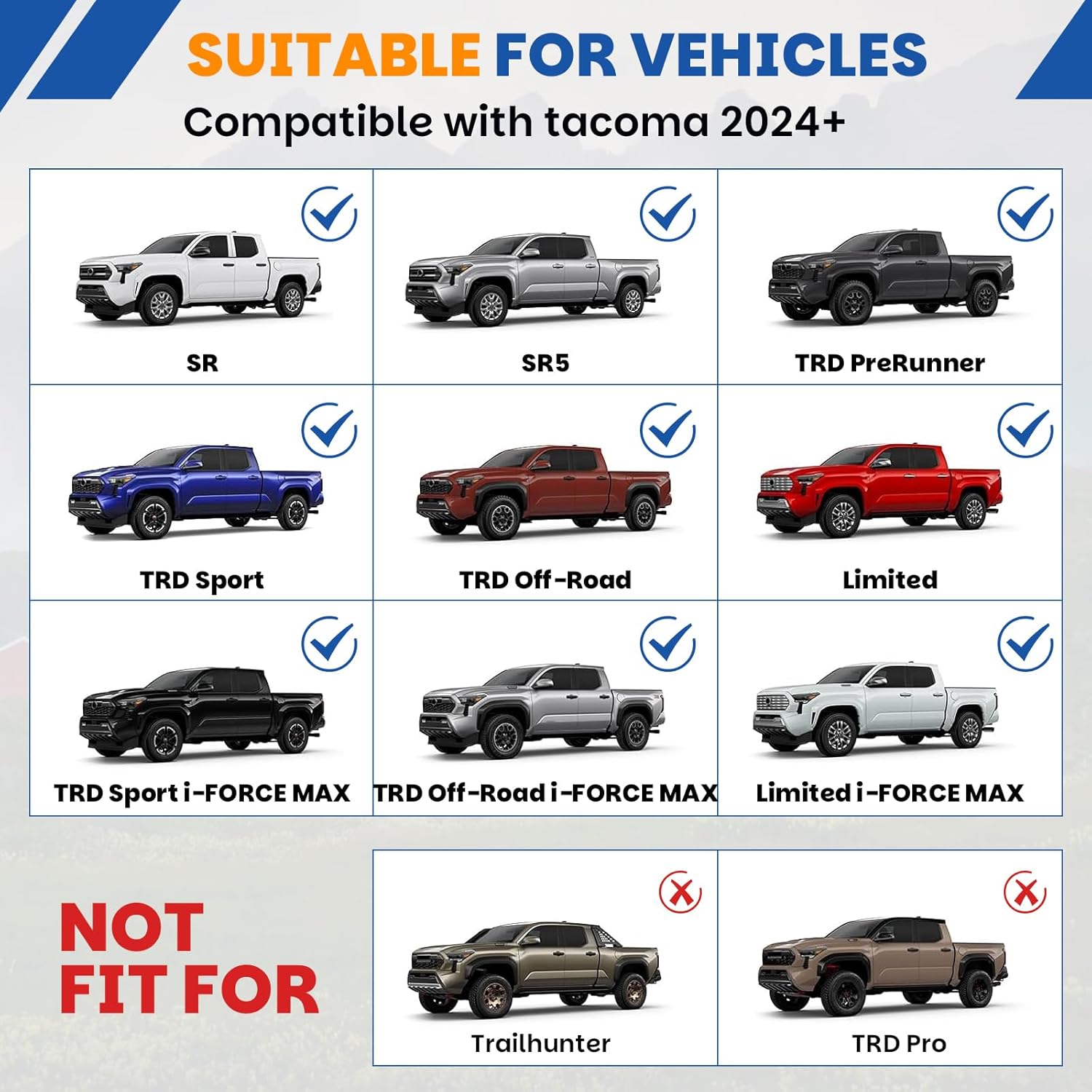 Upgraded All Aluminum Truck Rear Bed Step Fit for Toyota Tacoma 2024 2025 2026, Heavy-Duty Aluminum Pickup Tailgate Step, Retractable Bumper Scalable Pedals Foldable Bedstep for Easy Truck Bed Access