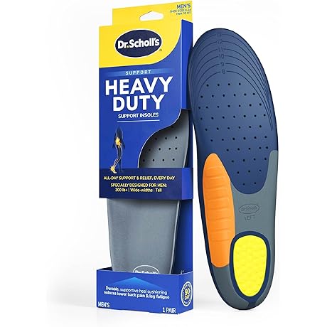 Dr. Foot's Heavy Duty Support Insole Orthotics