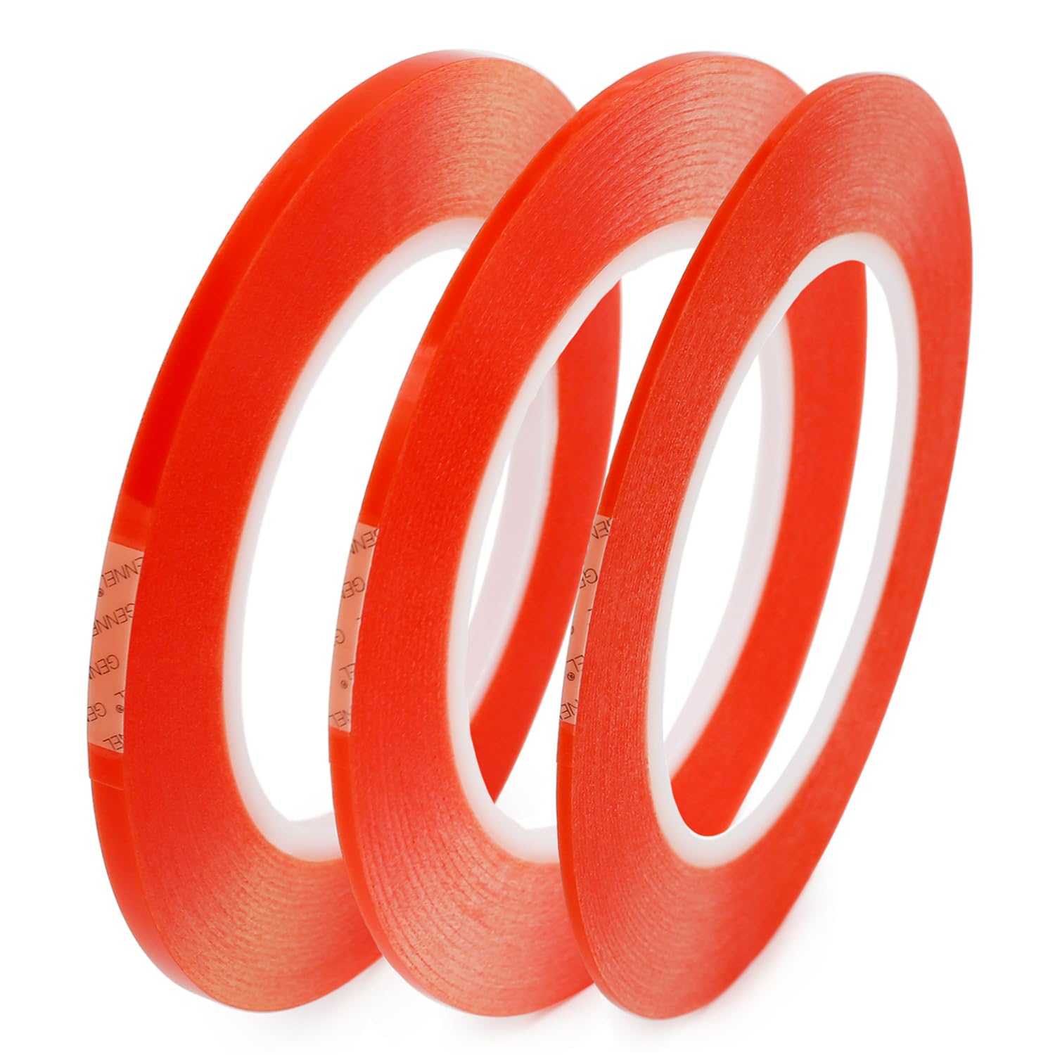 GENNEL 3pcs 2mm 3mm 5mm Clear Double Side Strong Adhesive Tape for Mobilephone Cellphone Laptop LCD Screen Repair