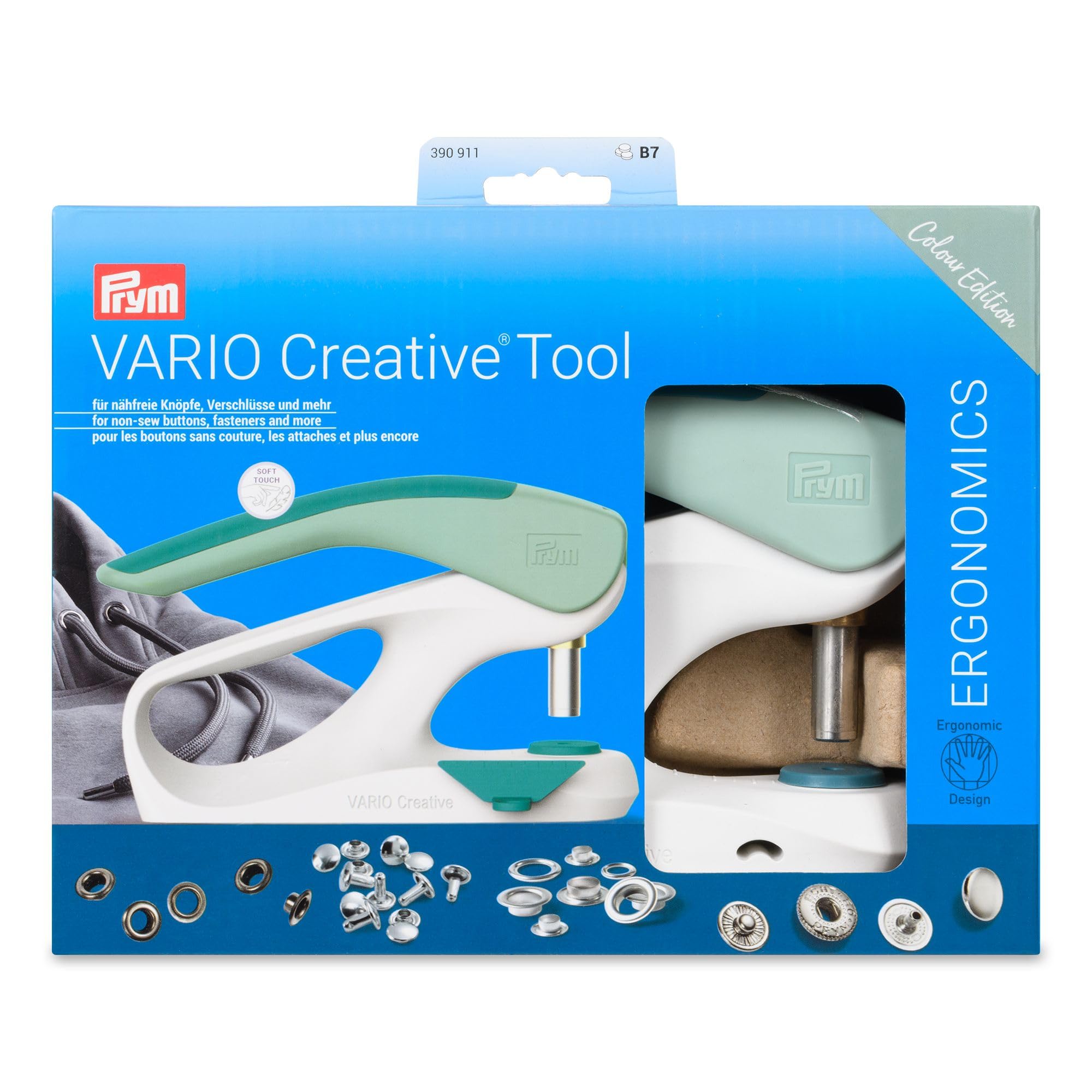 Prym 390911 Vario Creative Tool, menta/salvia, talla única