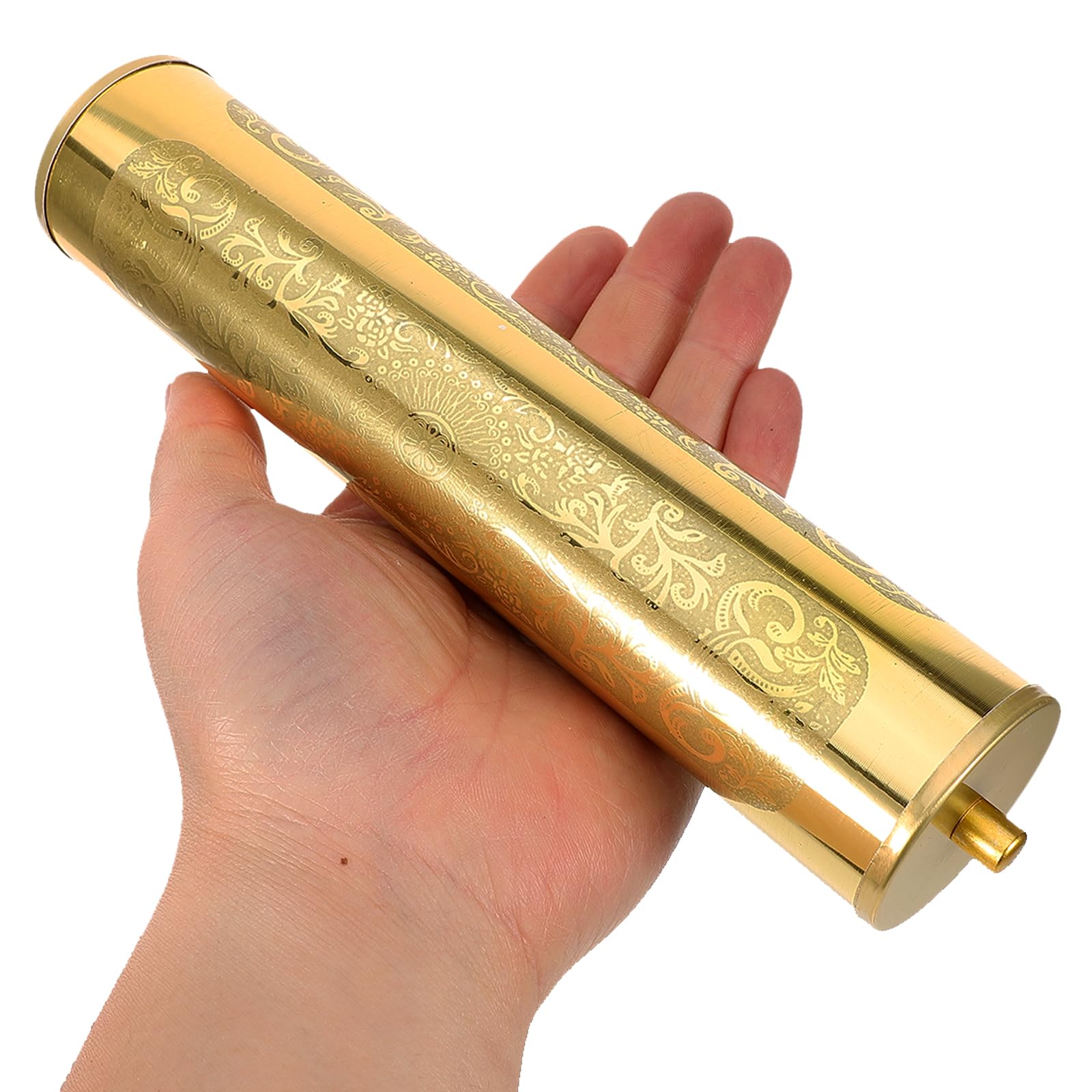 Housoutil Standuhr-Gewichte, 2 Stück Vintage-Wanduhr-Gewichte,Goldene Standuhr Dekoratives Hammer, Muster Uhrengewicht Für Wanduhr, Eisenkettengewicht Ersatz Uhrgewichtsteil