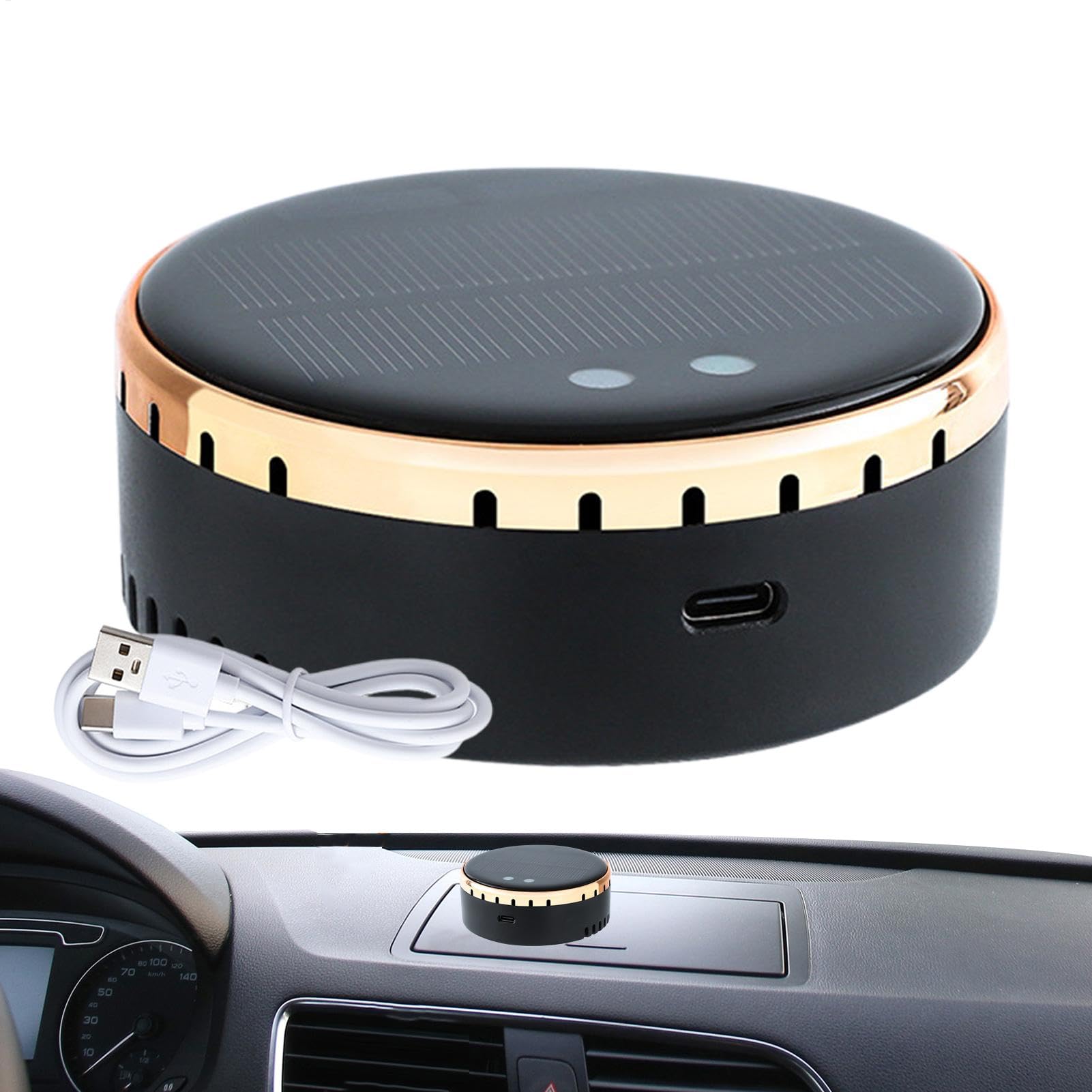 Désodorisant de voiture élimine odeurs voyage purificateur air HEPA