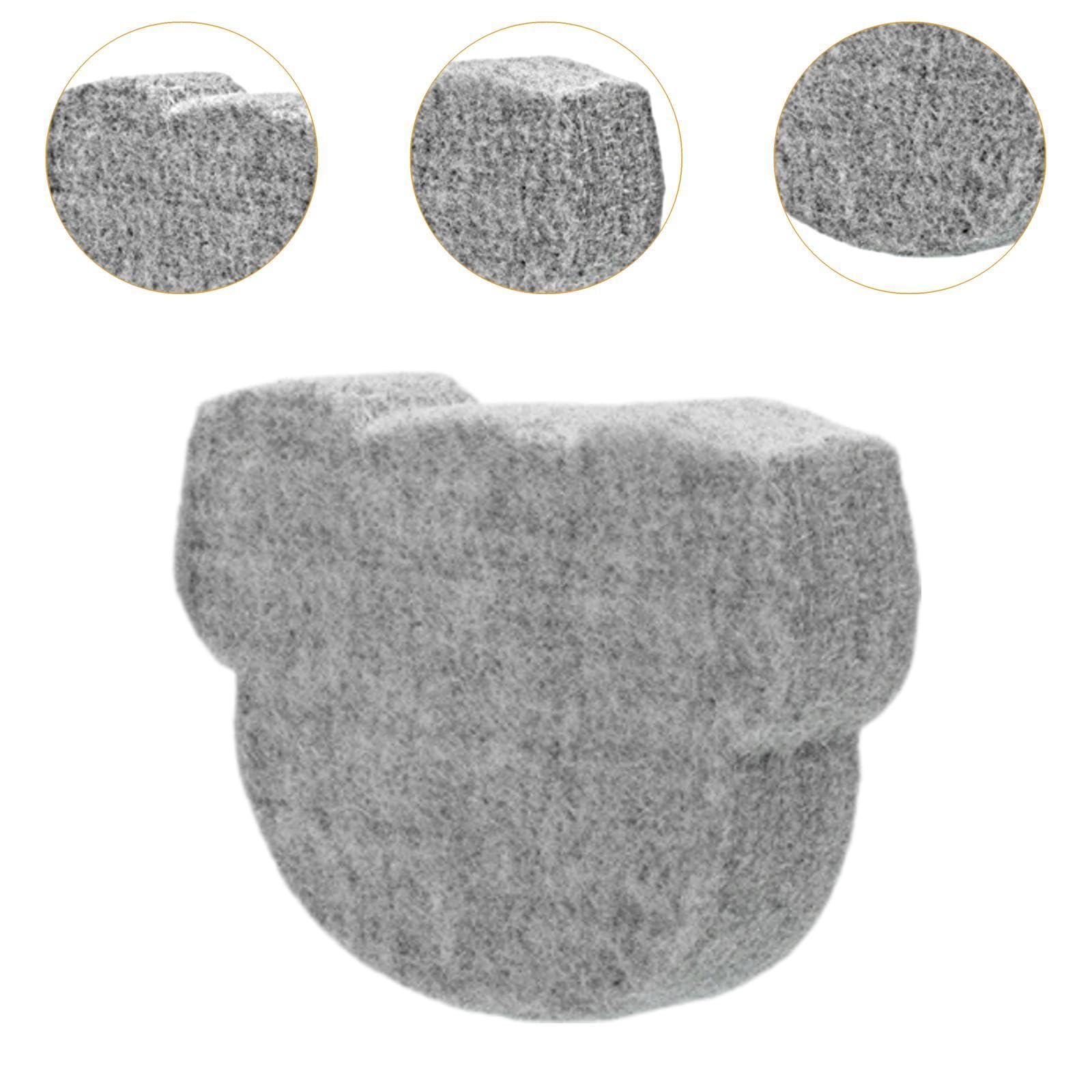 Fancyes Needle Felting Pad Wet Felting Pig Head Shaped Handmade Wear Resistance Woolen Block DIY Wool Felting Mat for Sewing Projects, 15x10.5x3cm