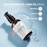 Eva Naturals Niacinamide Serum for Face with Zinc PCA & Botanical Hyaluronic Acid – Pore Minimizer, Dark Spot & Redness Relief, Skin Tone & Texture Support – Lightweight Cream Alternative (2 oz)