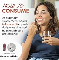 Vista 3 de Best Naturals Extracto de arándano cápsula de 1000 mg (sin OGM) apoya una visión saludable, 90