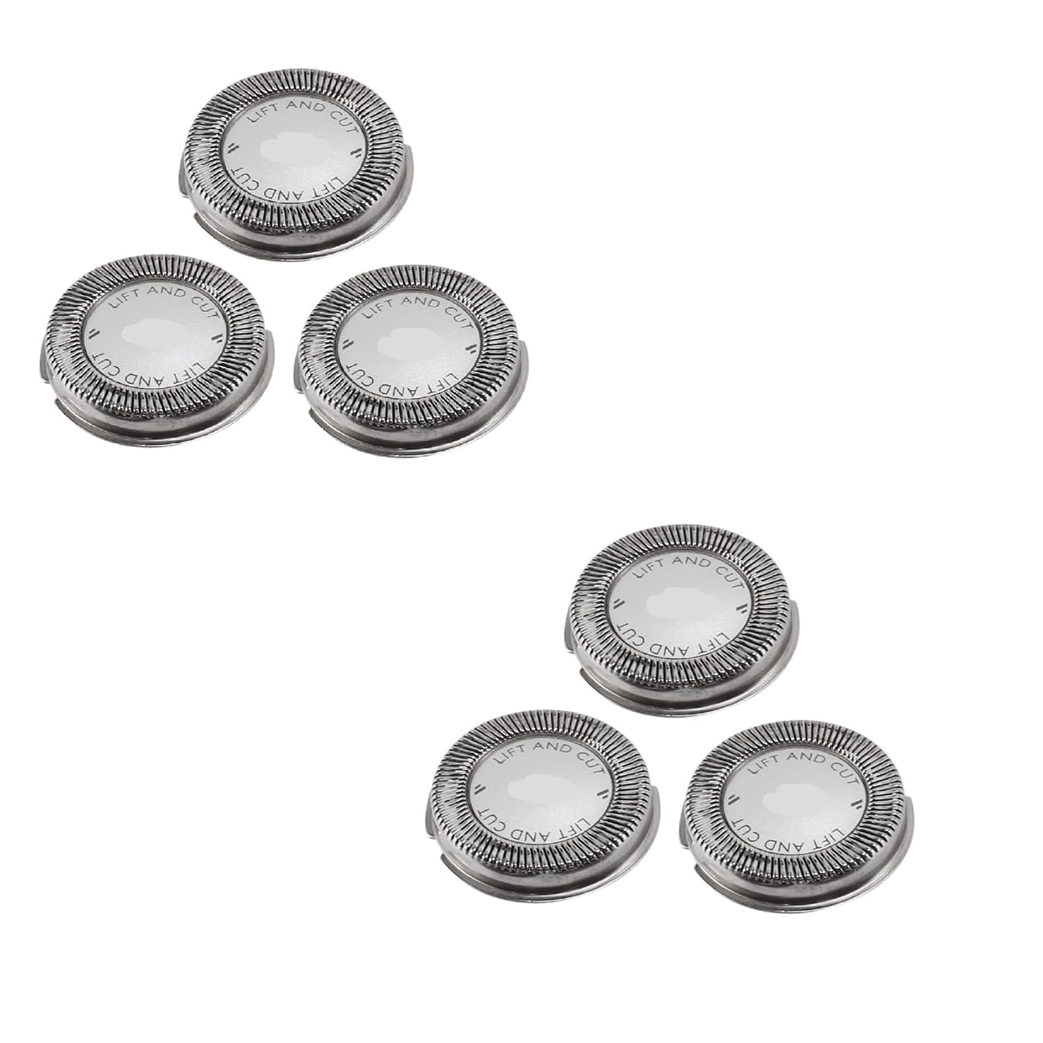 3Pcs Replacement Shaver Blade Heads HQ64，Compatible For Philips，PT726 PT725 PT720 PT710 PT715 PT725 Razor head(2set)