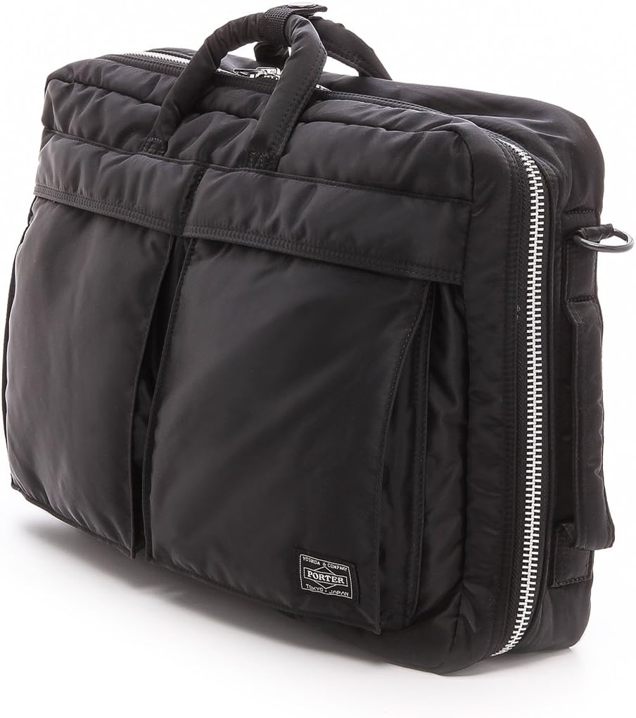 Porter Men's Tanker 3-Way Briefcase, Black, One Size