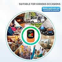 Gedsffati HD05-B Gázérzékelő Otthoni Használatra - Földgáz, LPG, Metán, Etán, Propán, Bután Detektor Újratölthető Akkumulátorral, Fehér 8