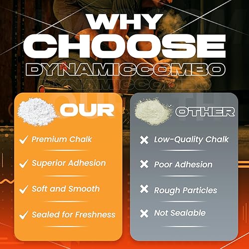 Miniatura 6 de Rock Climbing Chalk 11.99 oz - Tiza de carbonato de magnesio para bouldering  Tiza de repuesto prellenada para levantamiento de pesas, gimnasia y