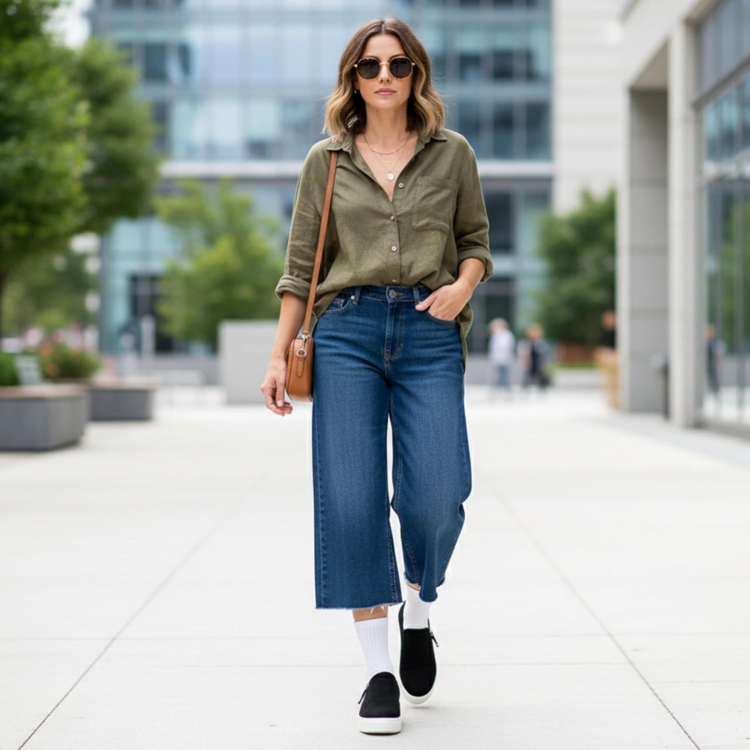 CUSHIONAIRE Women's Nissa Casual Zipper Slip on with +Memory Foam & Wide Widths Available - Image 7