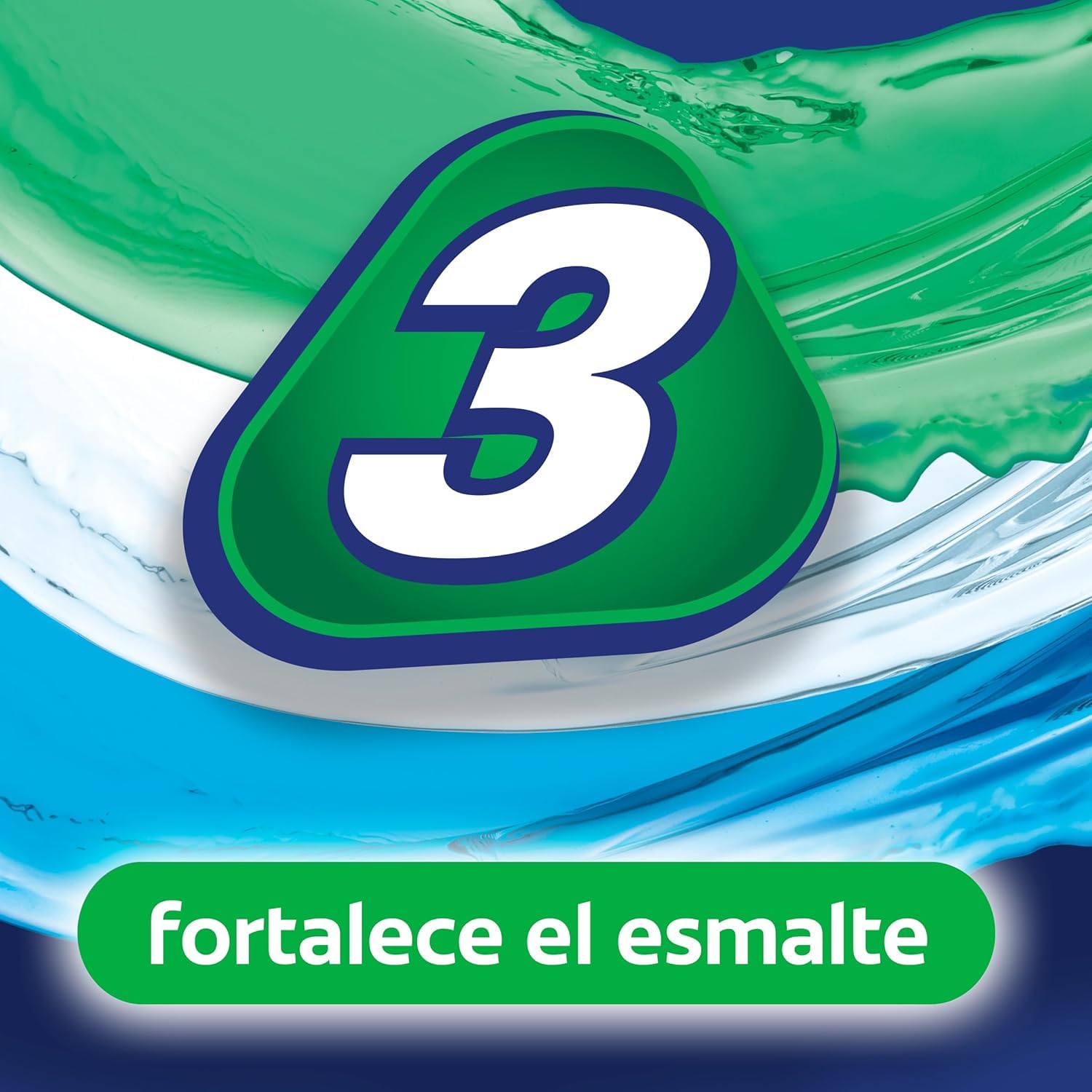 Colgate Triple Action, Enjuague Bucal Antibacteriano, Pack 12x500ml | Colutorio con flúor, Elimina placa bacteriana, Fortalece esmalte, Combate mal aliento, Anticaries, Higiene bucal