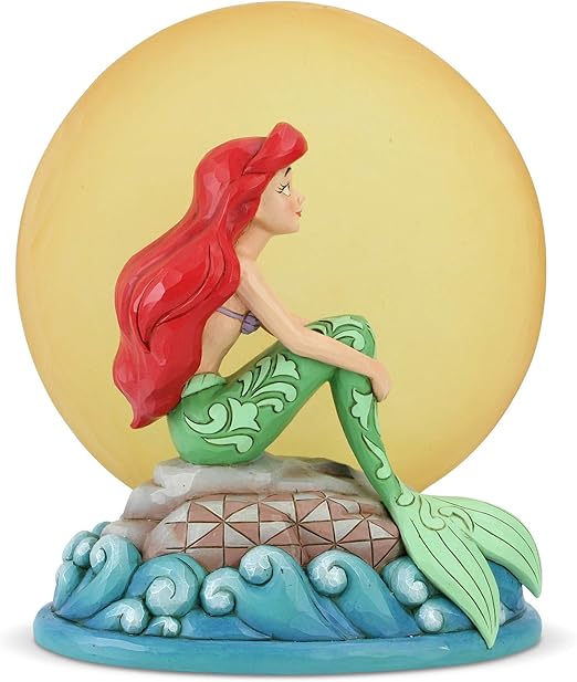Amazon Enesco 置物 アリエル ムーンライト W16 5 H19 D9 4cm Disney Traditions 置物 オブジェ オンライン通販