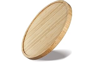 12-Inch Bamboo Lazy Susan Organizer Turntable, the Heart of Your Dining Area