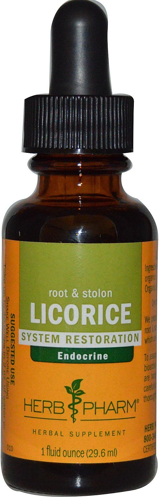 Herb Pharm Dropper Licorice -- 1 fl oz