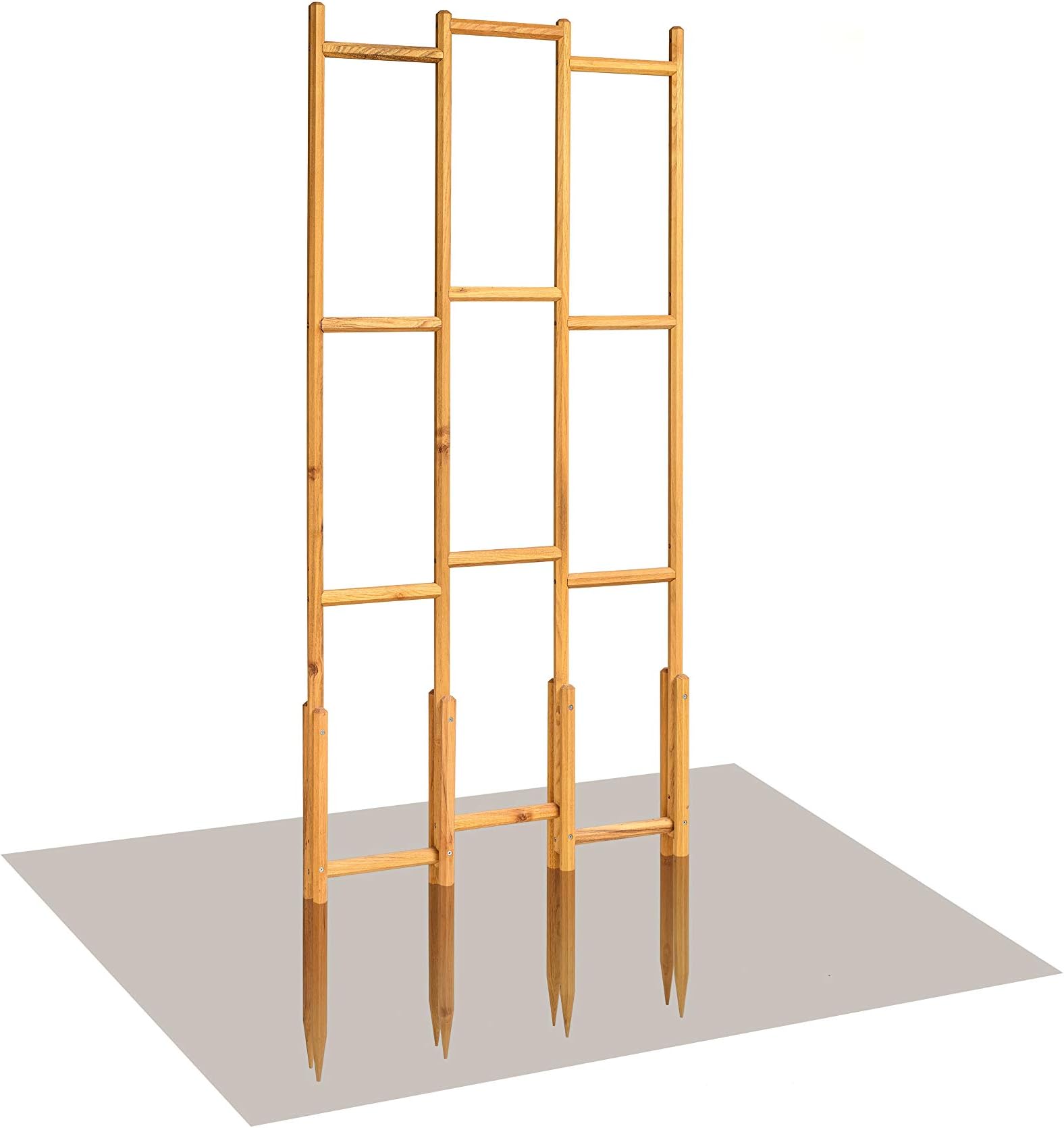 robiniapro Rankgitter freistehend aus Robinienholz Breite 30 cm