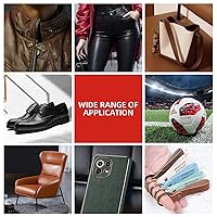 Vista 3 de Pegamento para cuero, 1.06 oz (30 g), pegamento permanente para cuero, gel de pegamento universal, unión instantánea, pegamento para ropa para todas