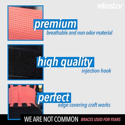 Miniatura 8 de ellostar Entrenador de cintura para mujer banda de sudor para grasa del vientre, control de abdomen, soporte de espalda, faja moldeadora de