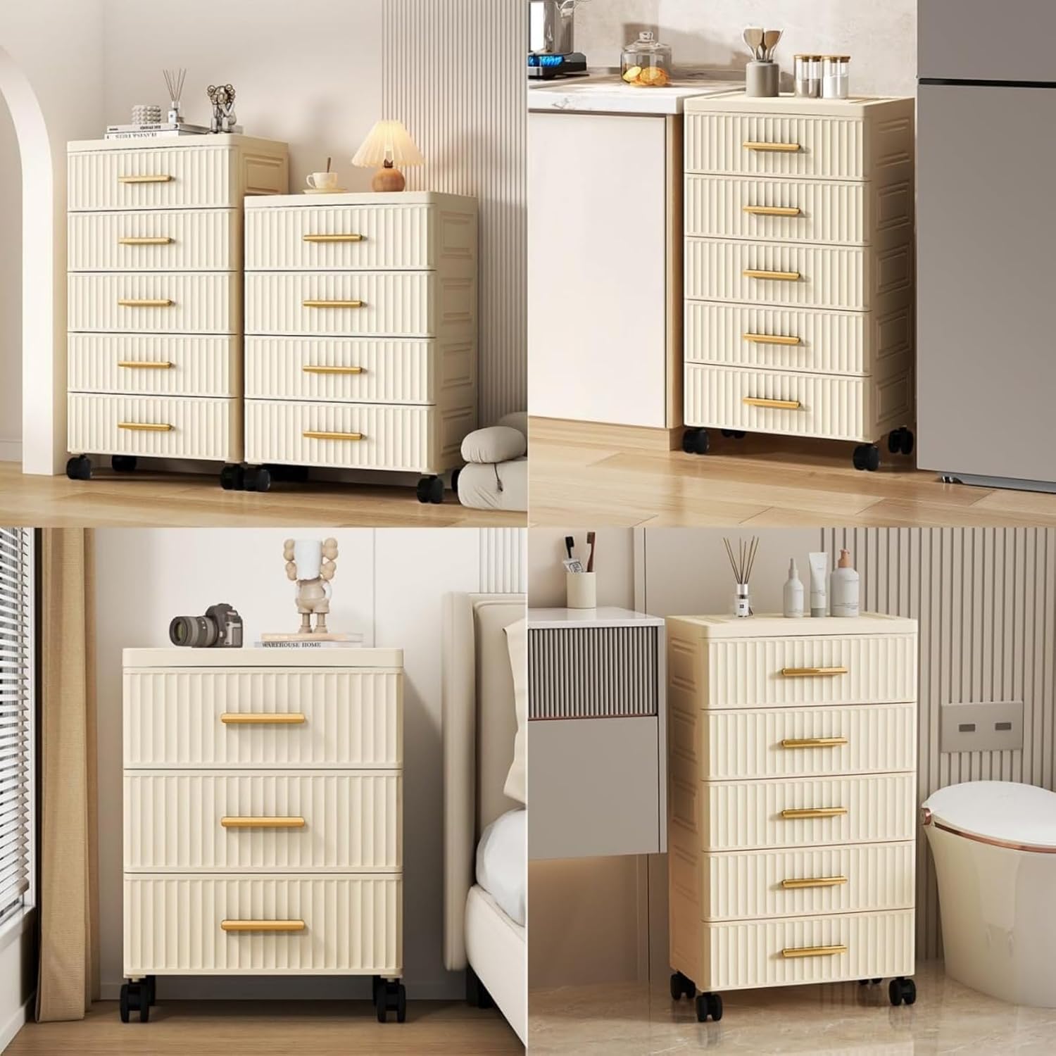 jqgksb 引き出しキャビネット 収納キャビネット おしゃれ キャスター付き 引き出し付き 収納ボックス 収納ラック 強い耐荷重