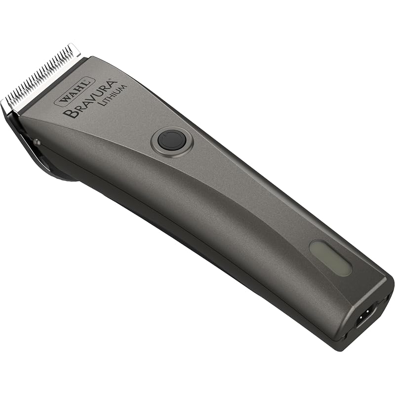 Máquina de Tosa Elétrica para Cães e Gatos Wahl Professional Animal Bravura Lithium Ion 41870-0425, Gunmetal