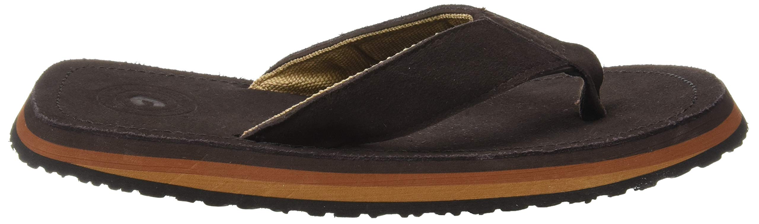 COOL shoe corp. - Tong - 2LUX CHESTNUT - En Cuir