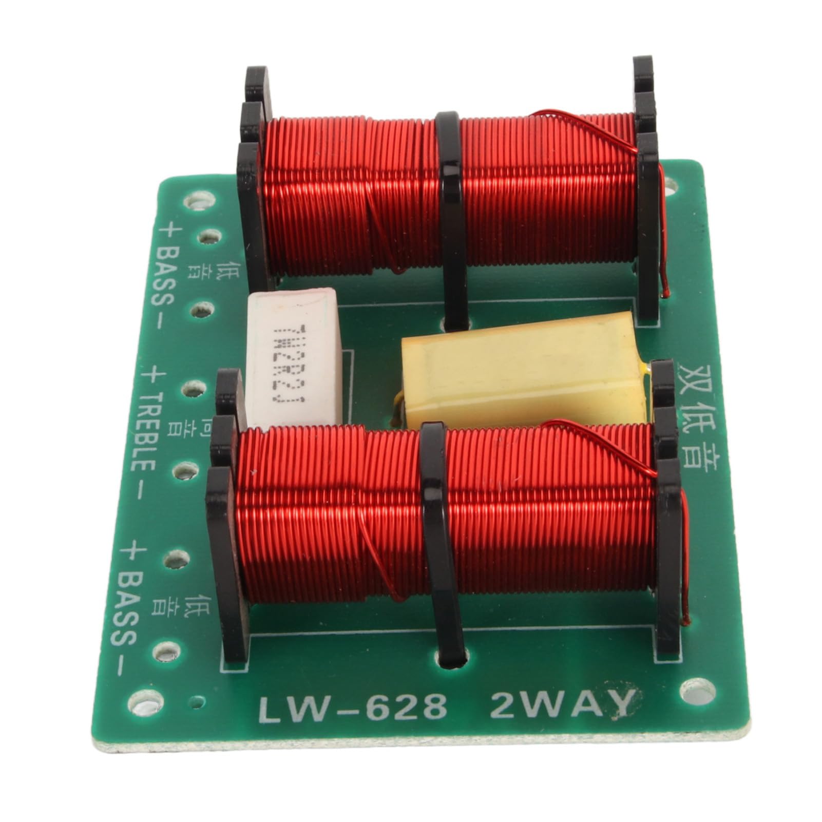 Audio Crossover Filter Distributor, 120W Good Circuit Conductivity Home Audio Speaker Frequency Divider