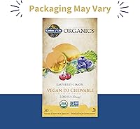 Vista 2 de Garden of Life Vitamin D3 - mykind Suplemento alimenticio integral vegano orgánico de vitamina D para el sistema inmune y salud ósea, 2000 IU