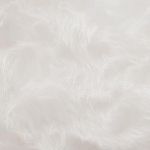 Miniatura 6 de Saro Lifestyle Camino de mesa con diseño de piel sintética, blanco, 15 x 108 pulgadas